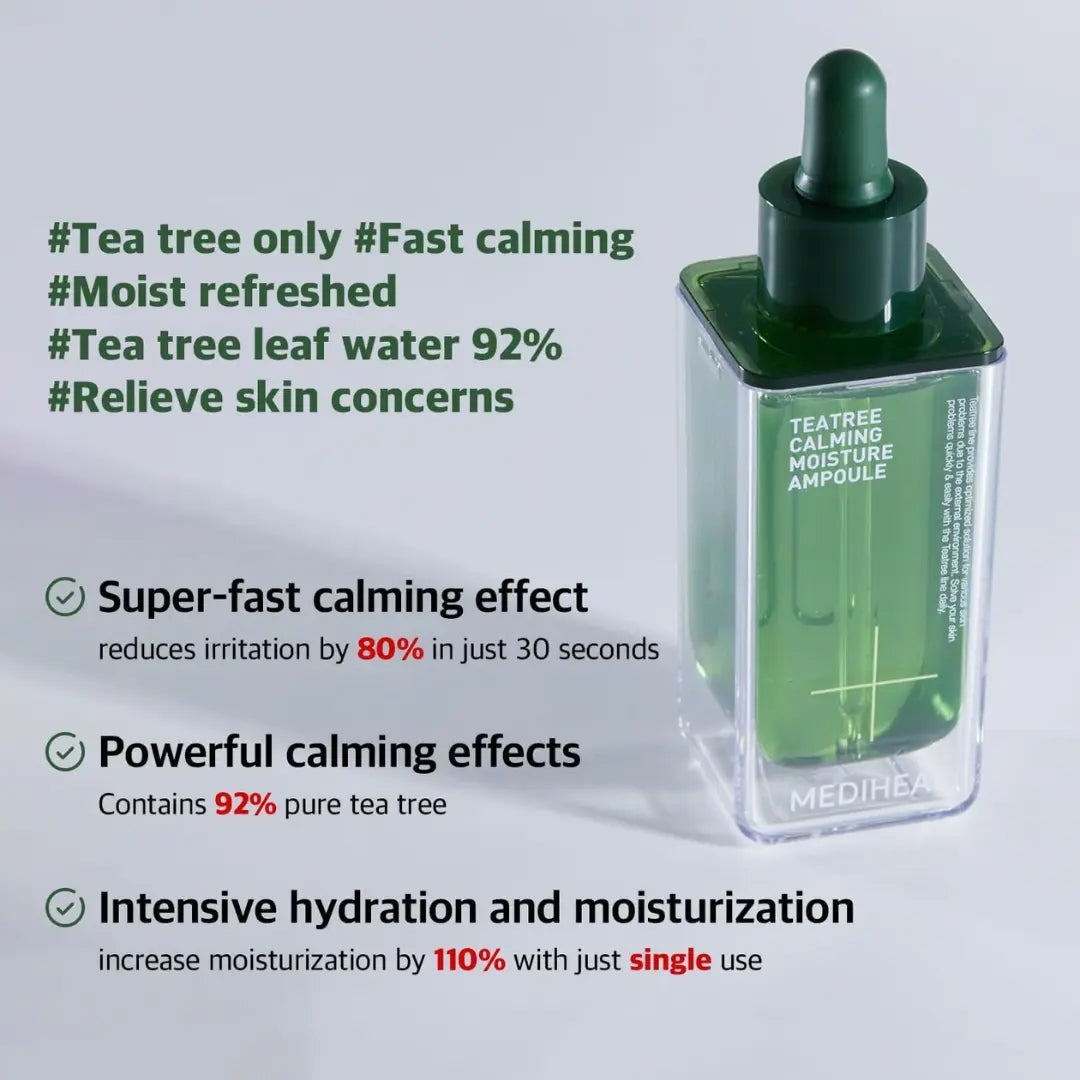 Mediheal Teatree Calming Moisture Ampoule Skincare Blemish