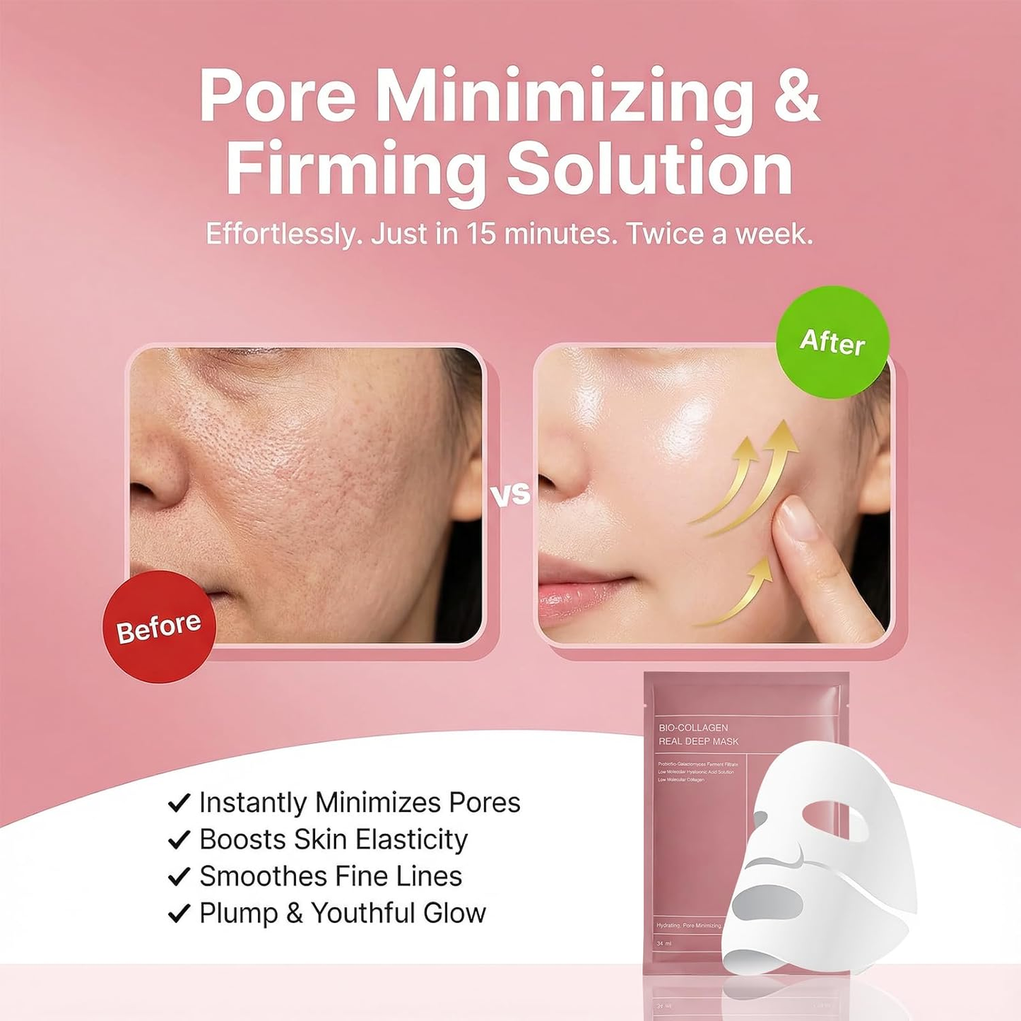 Deep Hydrogel Mask – Anti-Aging & Elasticity Boost