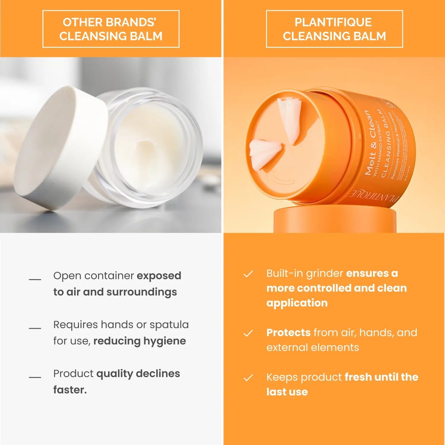Korean Cleansing Balm Makeup Remover – Mango & Papaya Melting Balm with Hyaluronic Acid & Ceramide | Waterproof Makeup Dissolver, Oil-Based Double Cleanse Balm | Hydrating Gentle Cleanser for All Skin Types