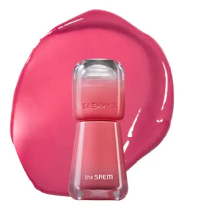 THE SAEM Ade Shot Tint Korean Lip Tint Vibrant Color Palette, Long-Lasting Formula, Hydrating & Nourishing, Precise Applicator