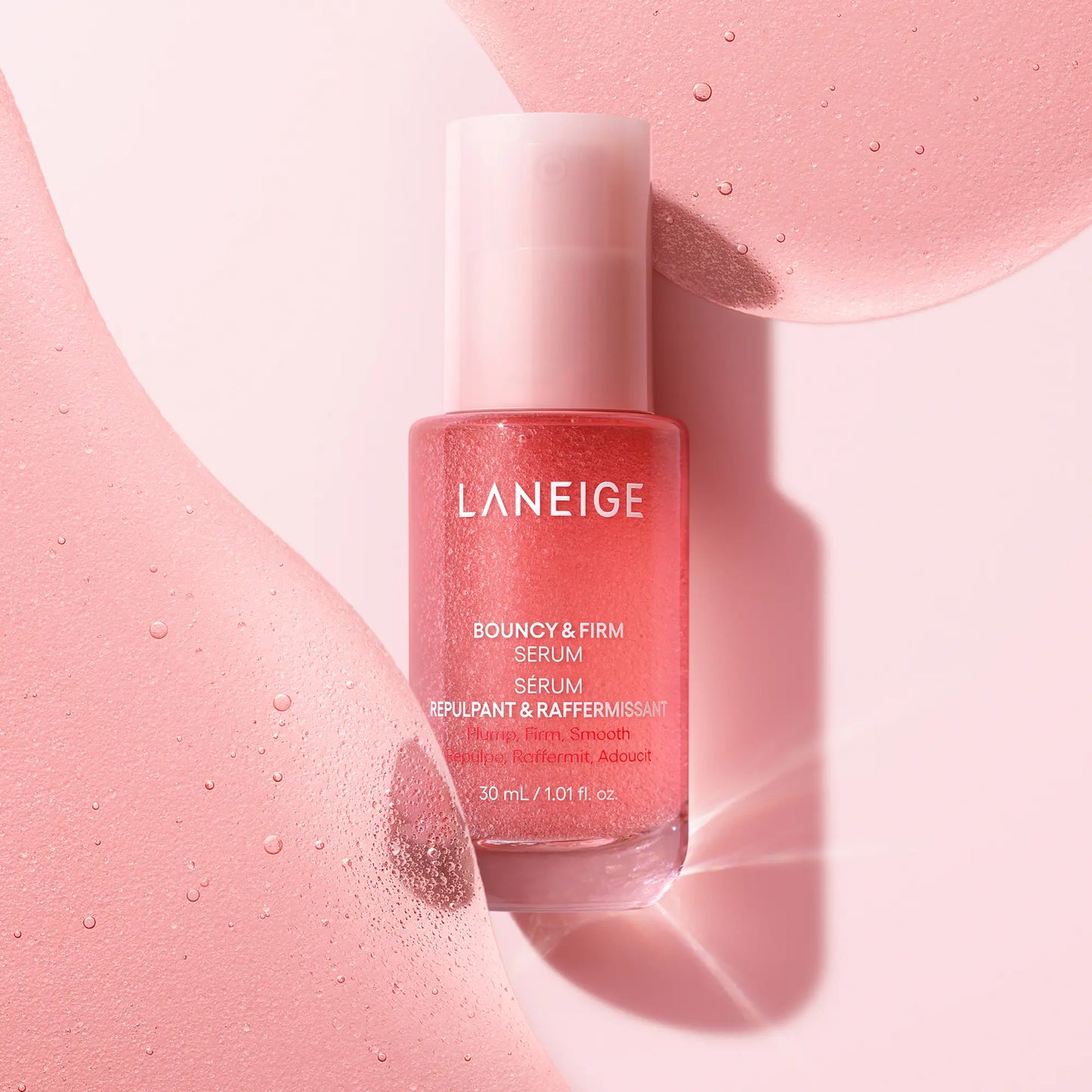 Laneige Bouncy & Firm Serum, Korean Skincare, Visibly Firming, Plumping
