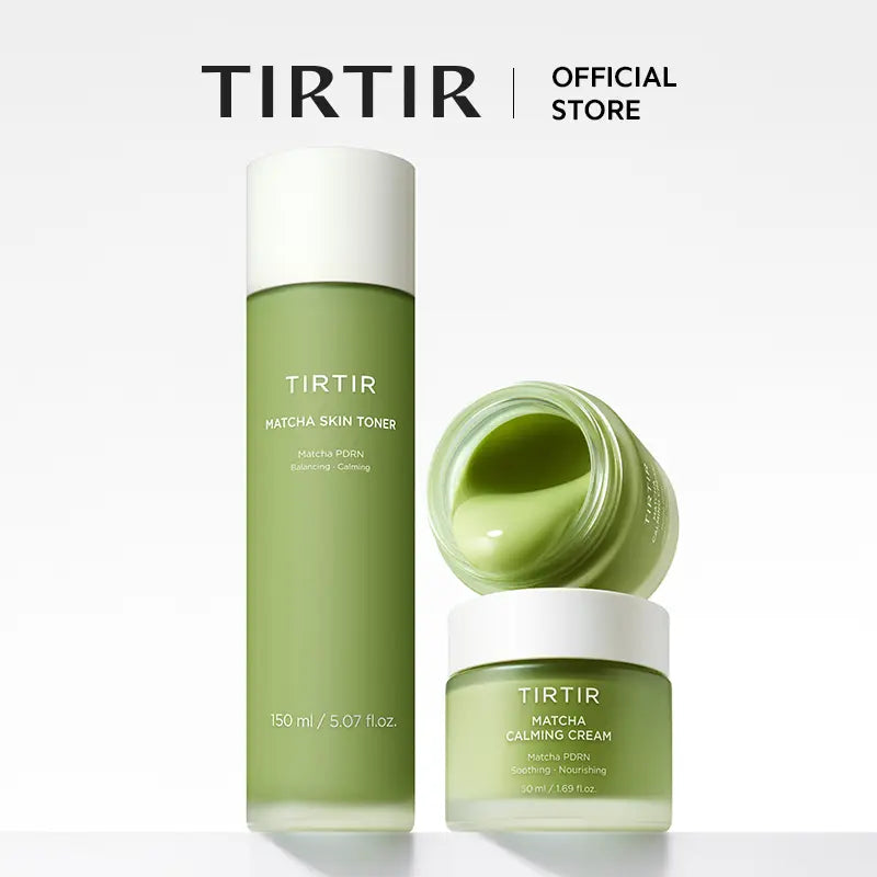 [TIRTIR Official] Matcha Soothing Skin Set | Redness Relief & Deep Hydration