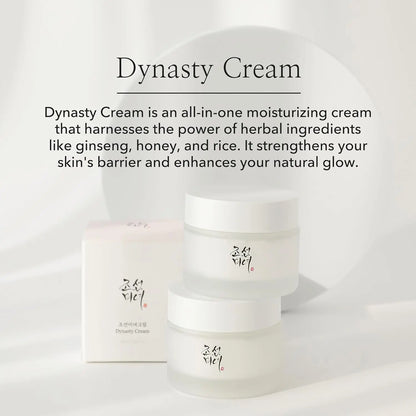 BEAUTY of JOSEON Dynasty Cream (50Ml) Hydrating Face Moisturizer, Korean Skincare