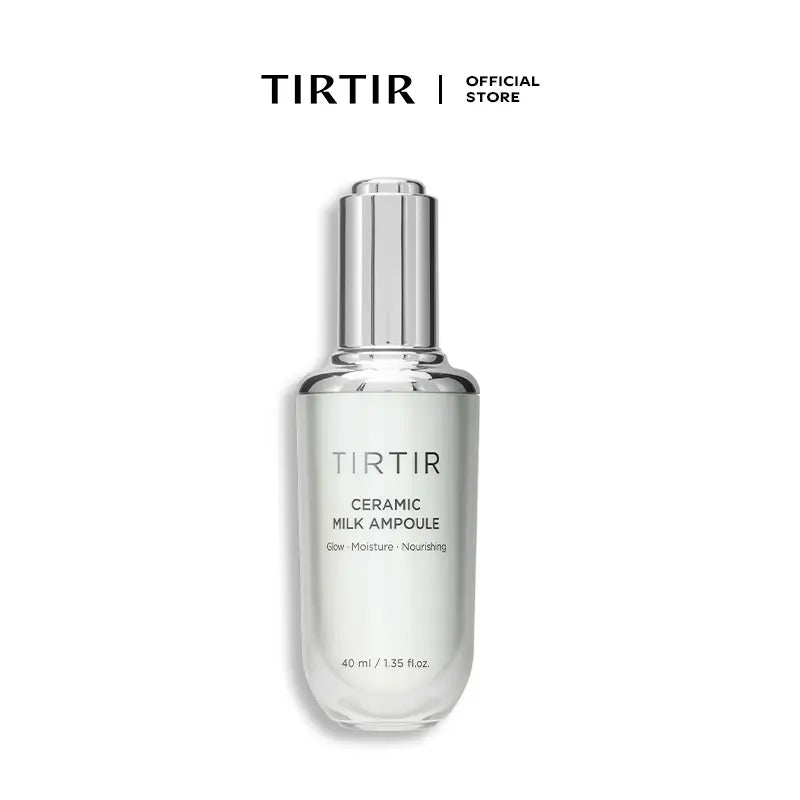 [TIRTIR Official] Ceramic Milk Ampoule 40Ml Hydrating Moisture Skincare Serum
