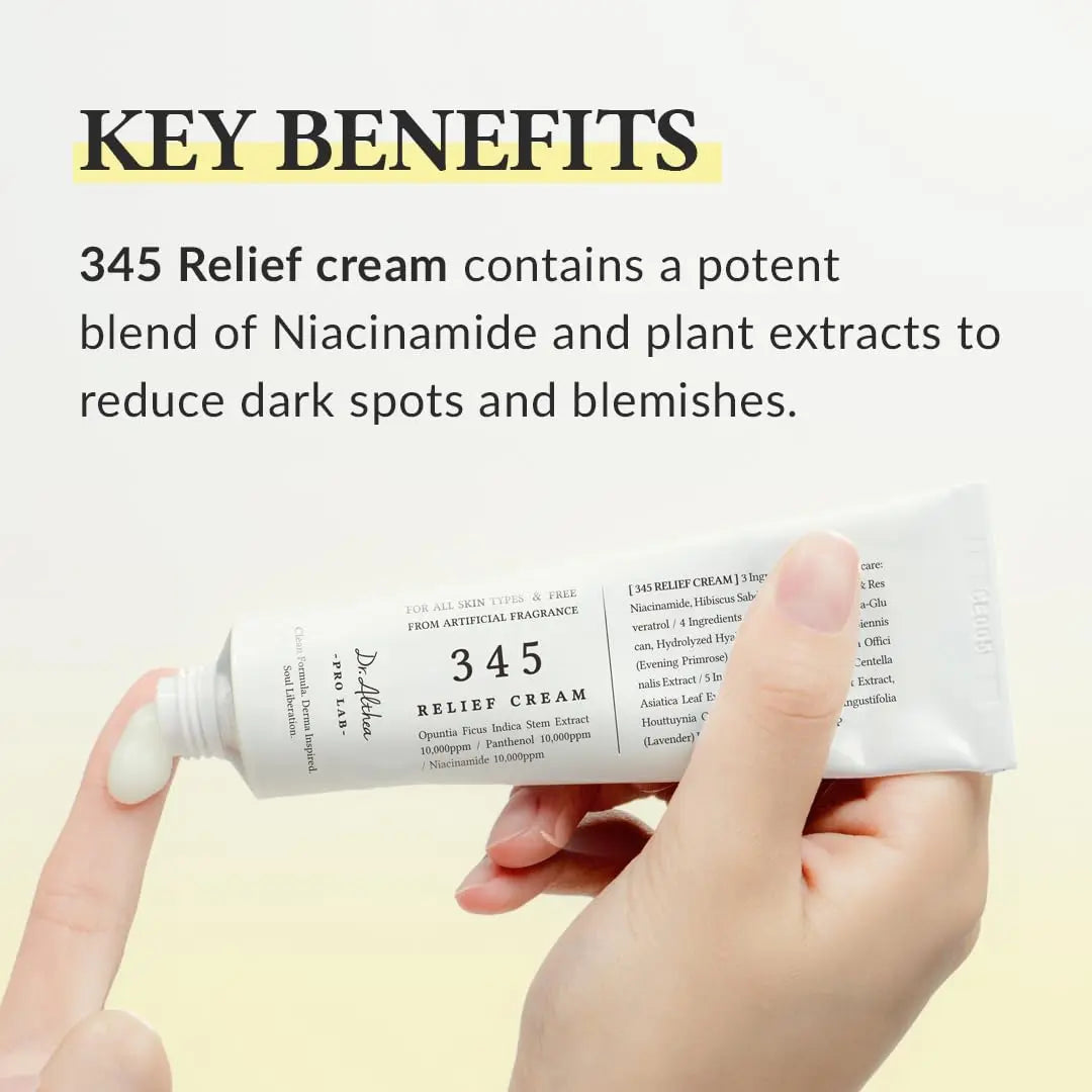 Dr. Althea Face Moisturizer – 147 Barrier / 345 Relief | Hydrating & Soothing Cream with Hyaluronic Acid, Ceramides & Niacinamide (1.7 Fl Oz)