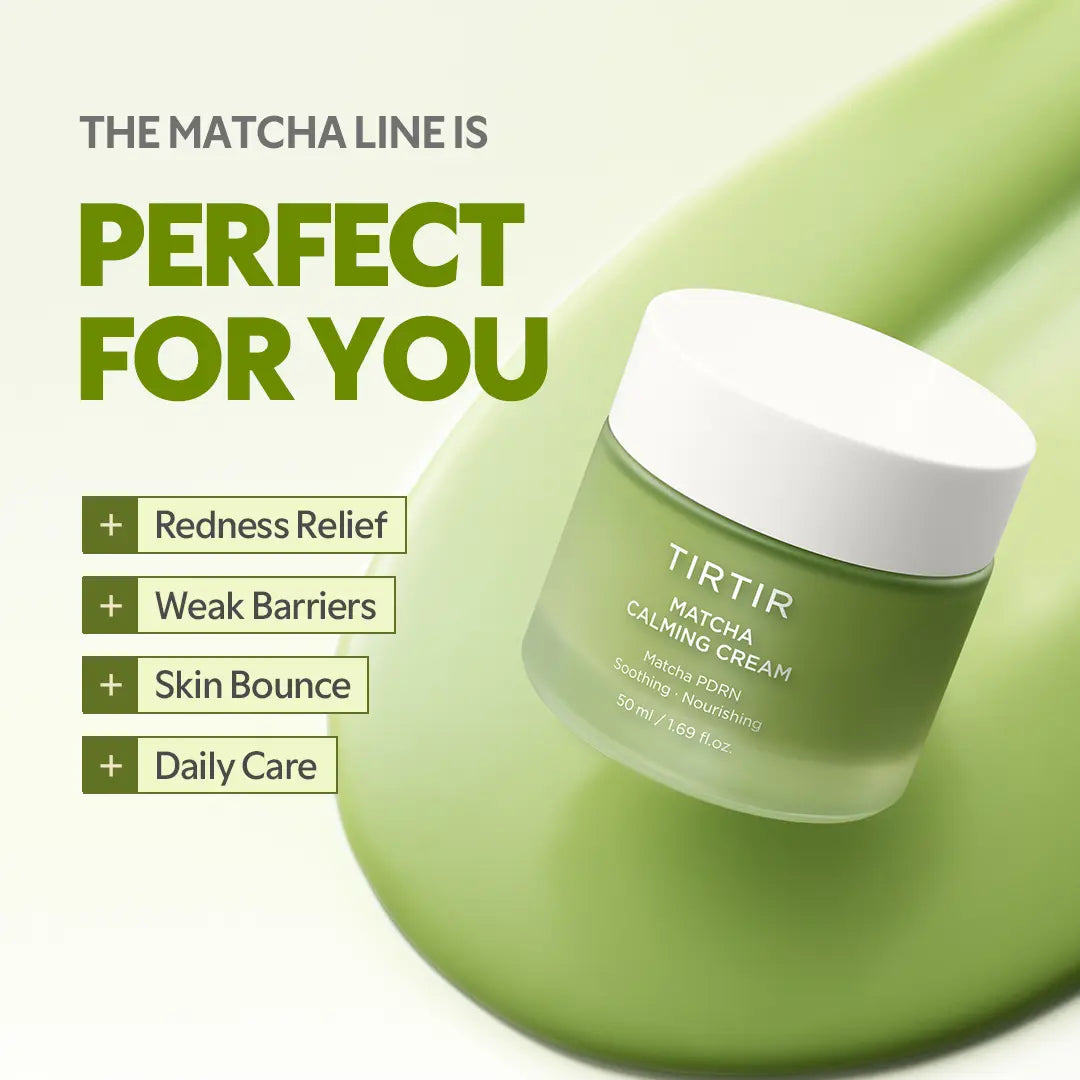 [TIRTIR Official] Matcha Soothing Skin Set | Redness Relief & Deep Hydration