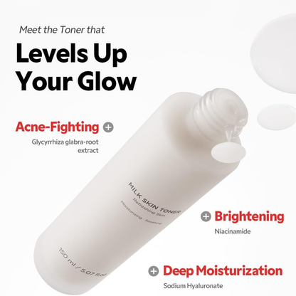 Milk Skin Toner – Deep Hydration & Niacinamide Boost