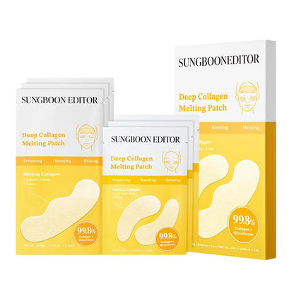 Sungboon Editor - Deep Collagen Melting Patch (6 Pcs) | 95% HIGH-CONCENTRATION DISSOLVABLE COLLAGEN PATCHES