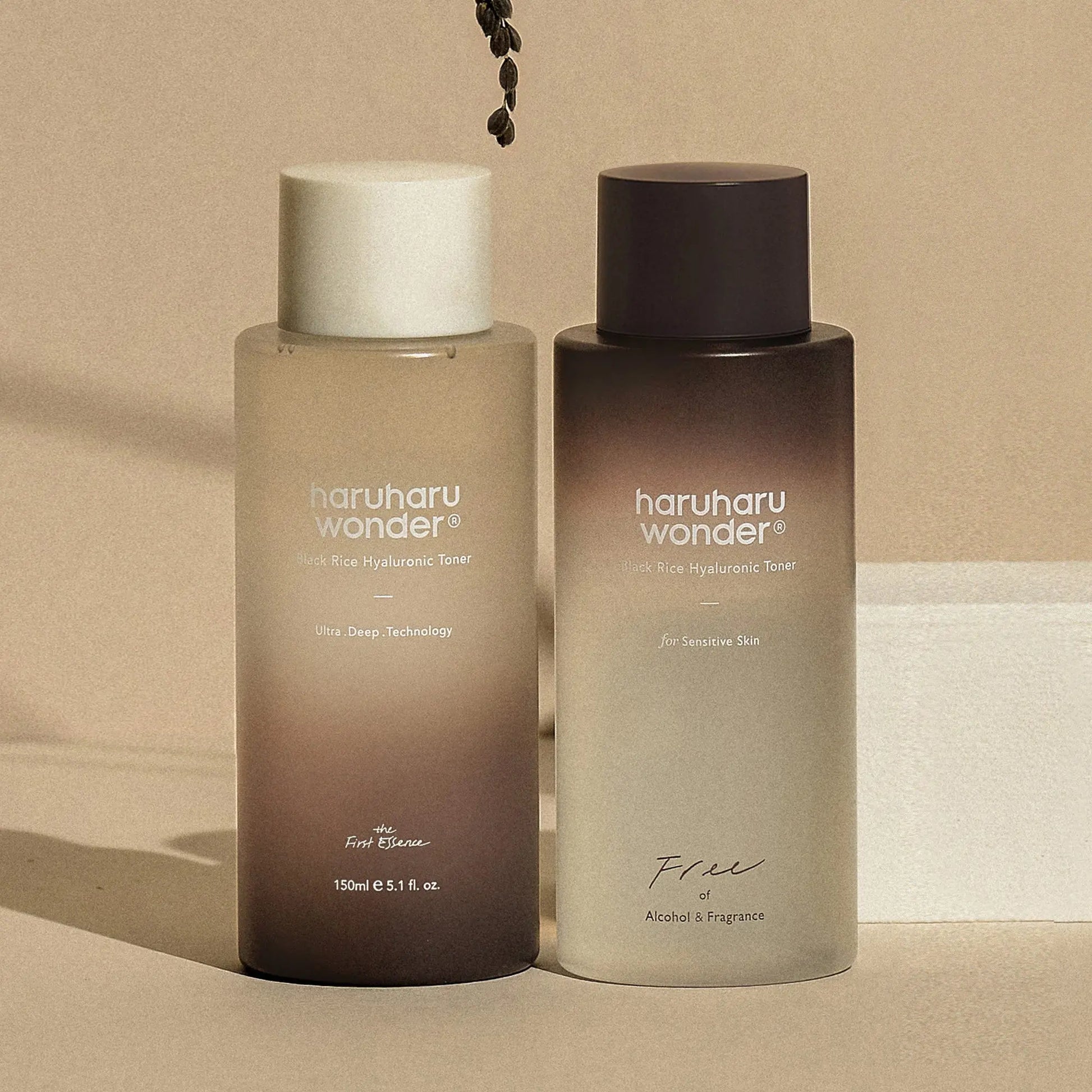 HARUHARU WONDER Black Rice Hyaluronic Toner for Sensitive Skin Skincare Hypoallergenic