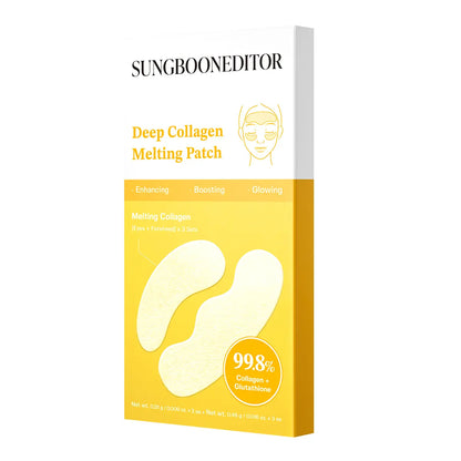 Sungboon Editor - Deep Collagen Melting Patch (6 Pcs) | 95% HIGH-CONCENTRATION DISSOLVABLE COLLAGEN PATCHES