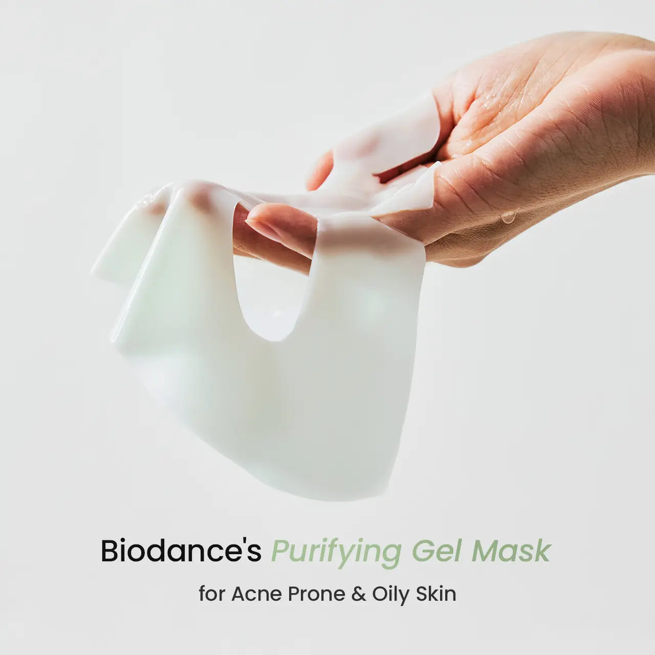 [Biodance Official] Sea Kelp Soothing Hydrogel Mask - Cooling, Sebum Control, Deep Sea Minerals 5%, Safe for Sensitive Skin, Skin Refreshing, Skin Repair, K-Beauty Facial Mask, Tiktok Exclusive (4Ea)