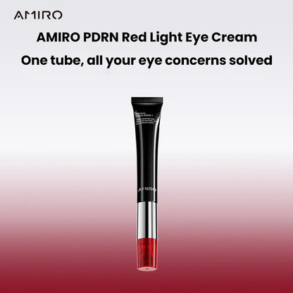 AMIRO-PDRN Red Light Eye Cream, Repairing Firming with PDRN Red Light Smooth - Radiant