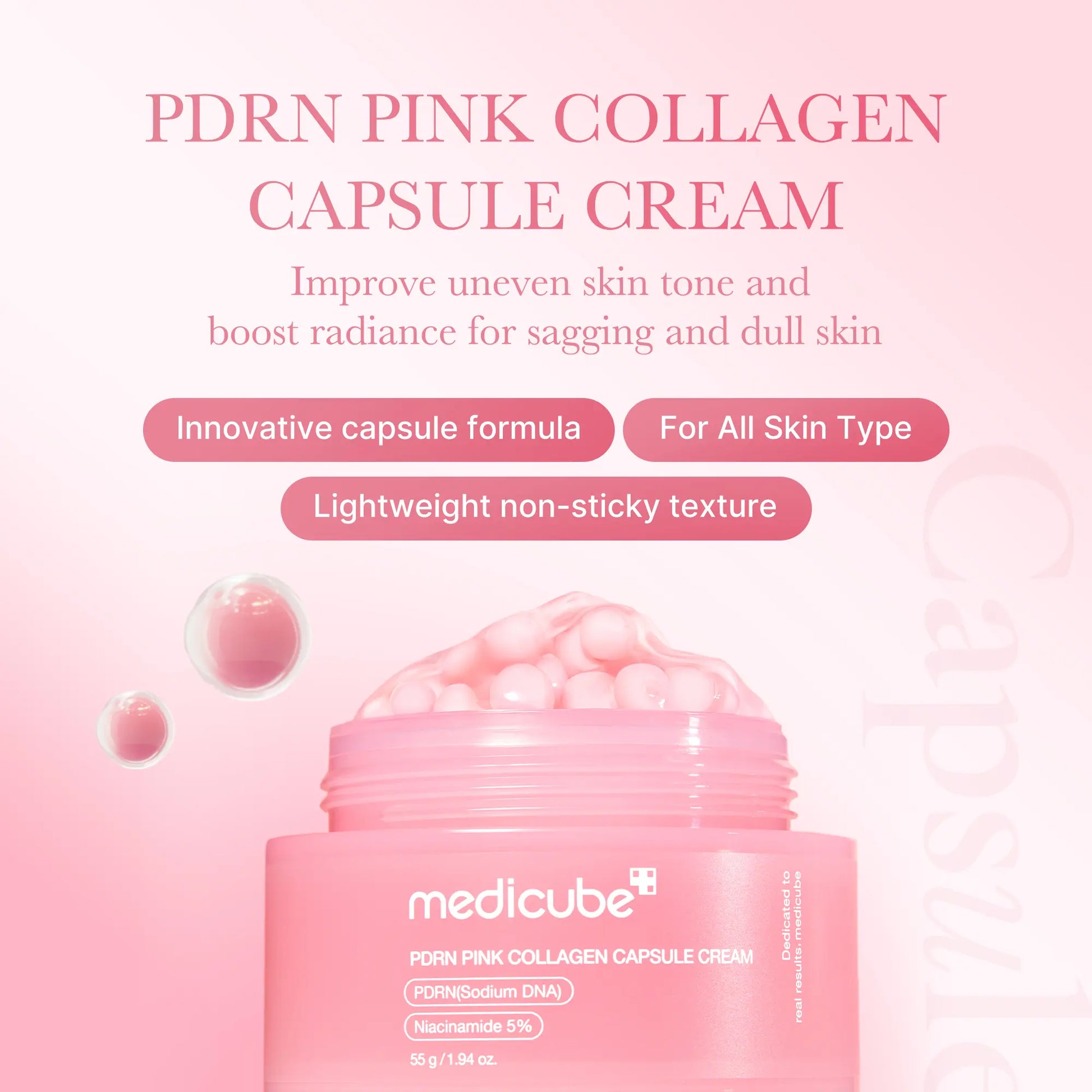 [Medicube] 310M K-Beauty PDRN Spot Care SET ㅣBooster Pro K-Beauty Viral Glass Glow Device + Salmon PDRN Pink Peptide Serum