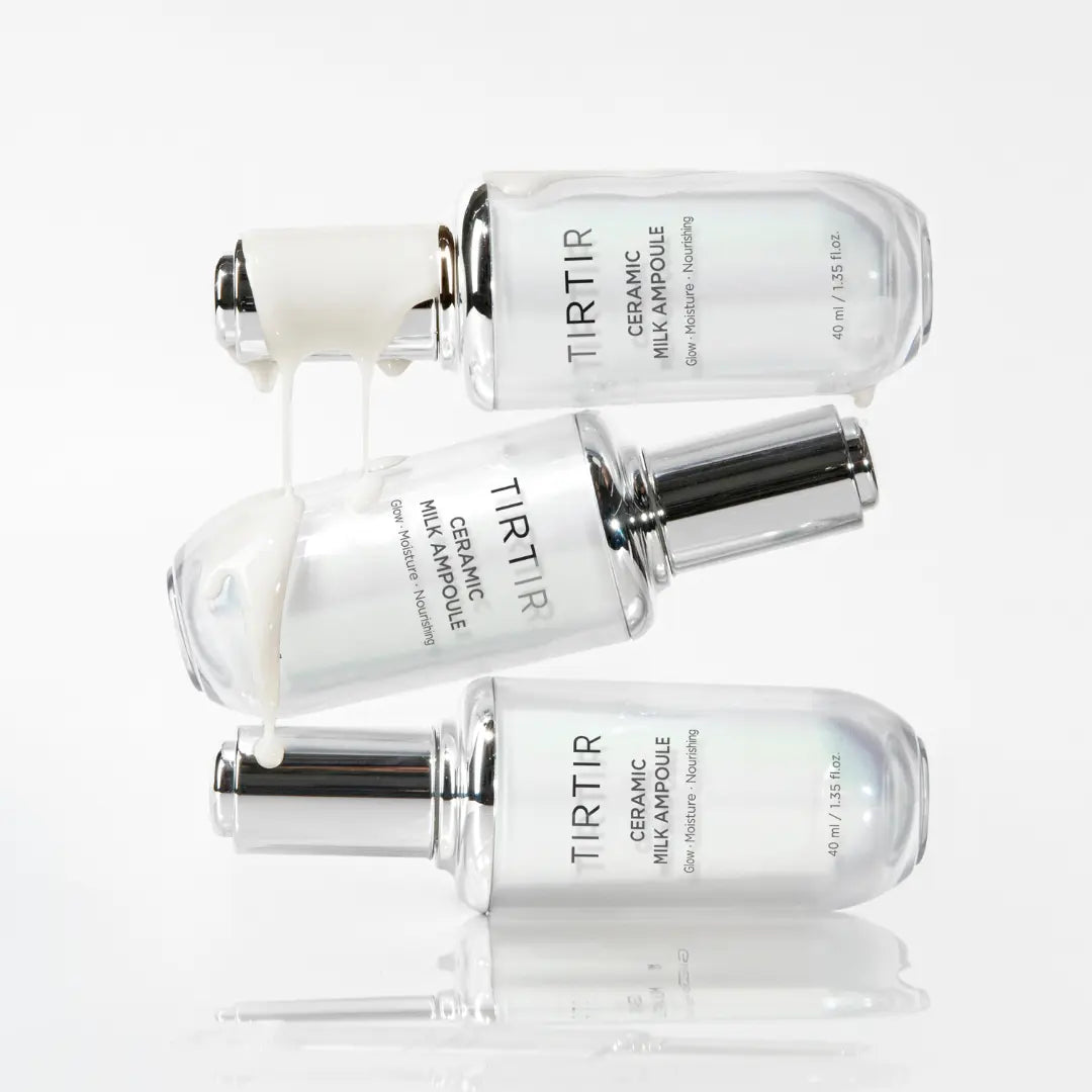 [TIRTIR Official] Ceramic Milk Ampoule 40Ml Hydrating Moisture Skincare Serum