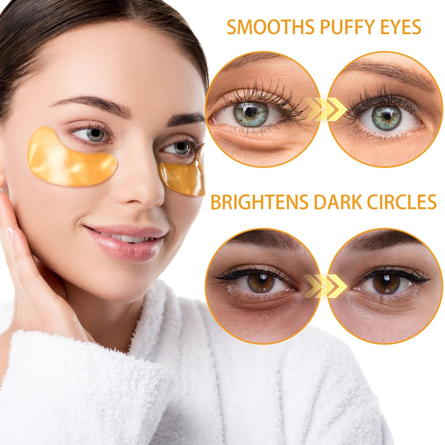 30 Pairs Lip and Eye Mask Set, anti Wrinkle Patches for Lip, under Eye Mask for Puffy Eyes, Lip Mask Bulk, Face Mask Bulk, Bachelorette Party Favors, Bulk Gifts, Teacher Appreciation Gifts