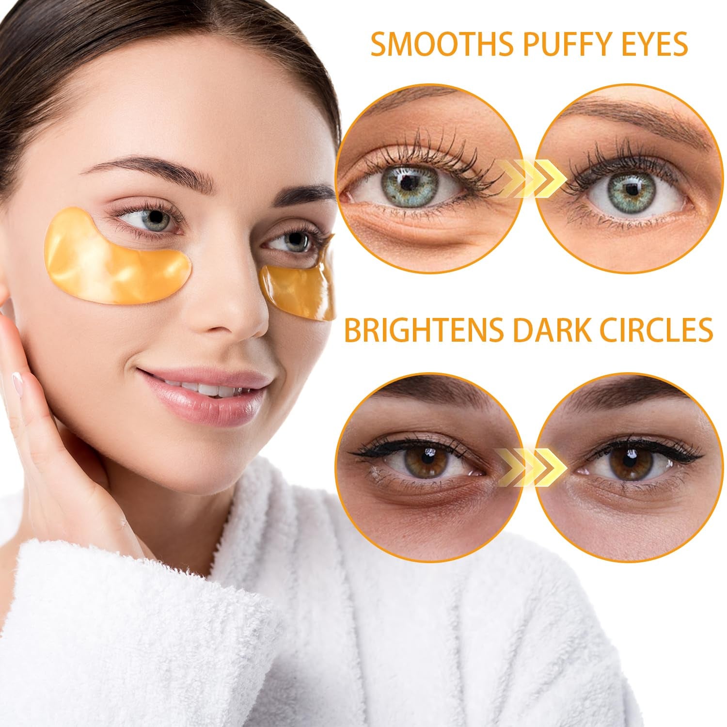30 Pairs Lip and Eye Mask Set, anti Wrinkle Patches for Lip, under Eye Mask for Puffy Eyes, Lip Mask Bulk, Face Mask Bulk, Bachelorette Party Favors, Bulk Gifts, Teacher Appreciation Gifts