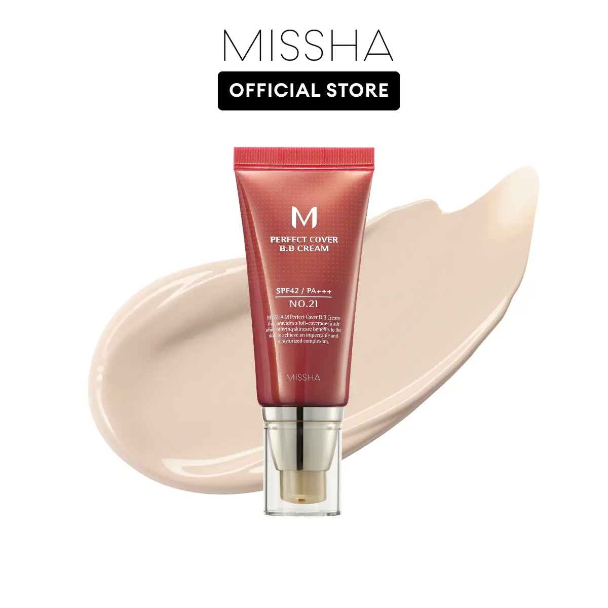 [MISSHA Official] M Perfect Cover BB Cream SPF 42 Pa+++(50Ml)