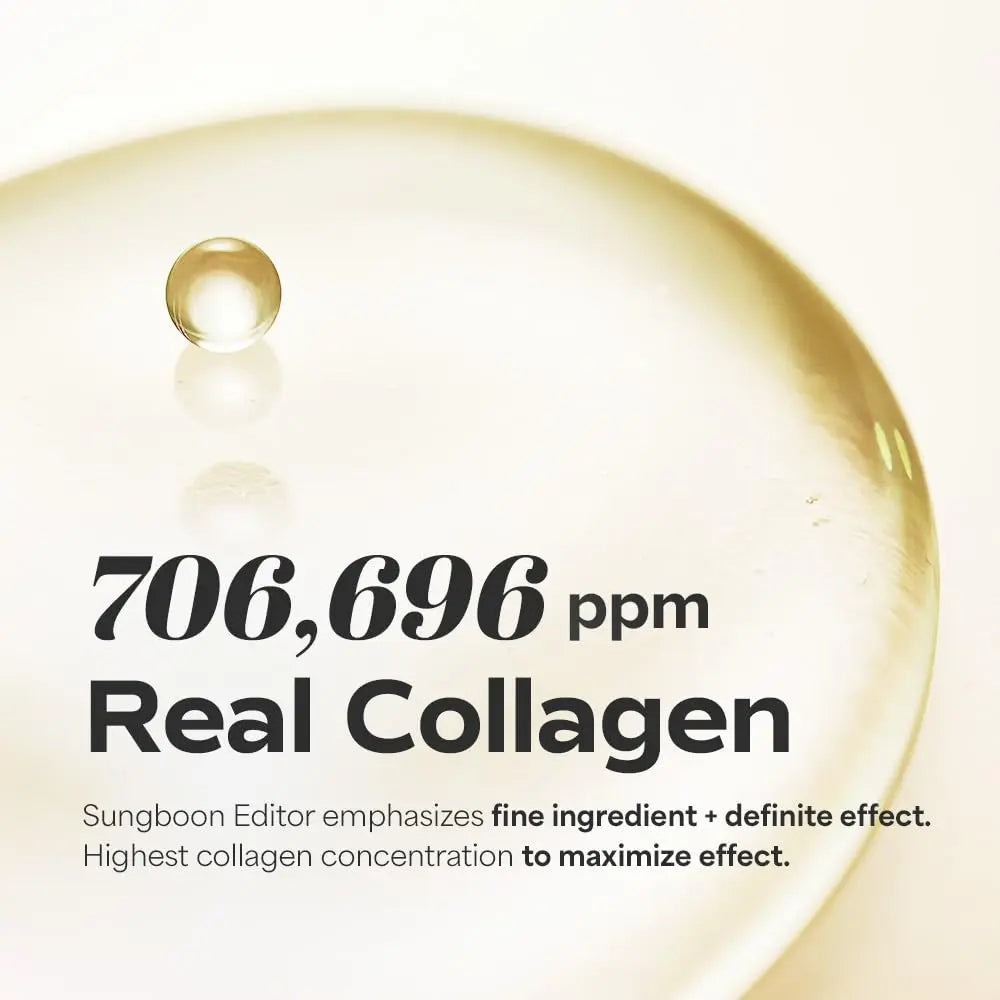 Sungboon Editor - Deep Collagen Melting Patch (6 Pcs) | 95% HIGH-CONCENTRATION DISSOLVABLE COLLAGEN PATCHES