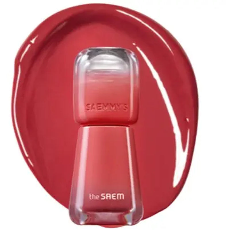 THE SAEM Ade Shot Tint Korean Lip Tint Vibrant Color Palette, Long-Lasting Formula, Hydrating & Nourishing, Precise Applicator