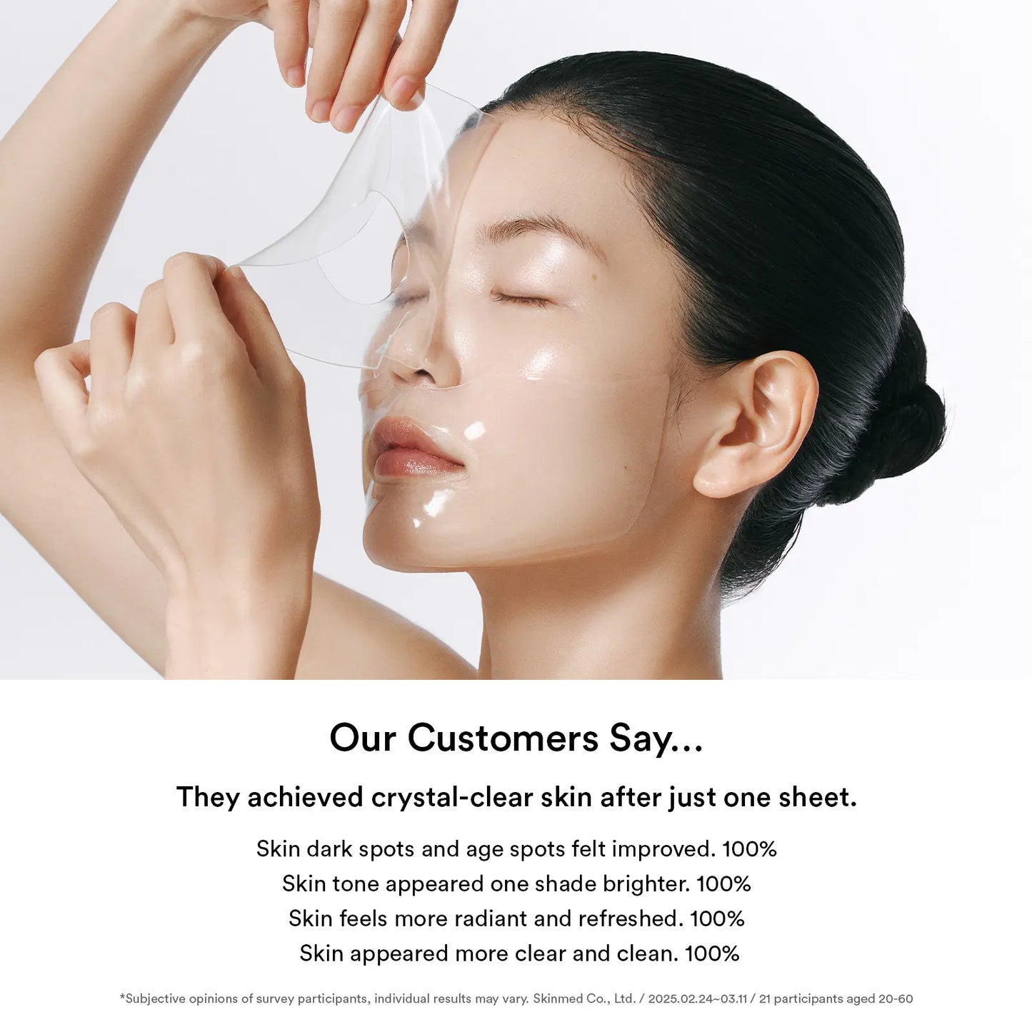 [Abib Official] Glow Collagen Mask Glutathione Film (4P) L Brightening Film Mask