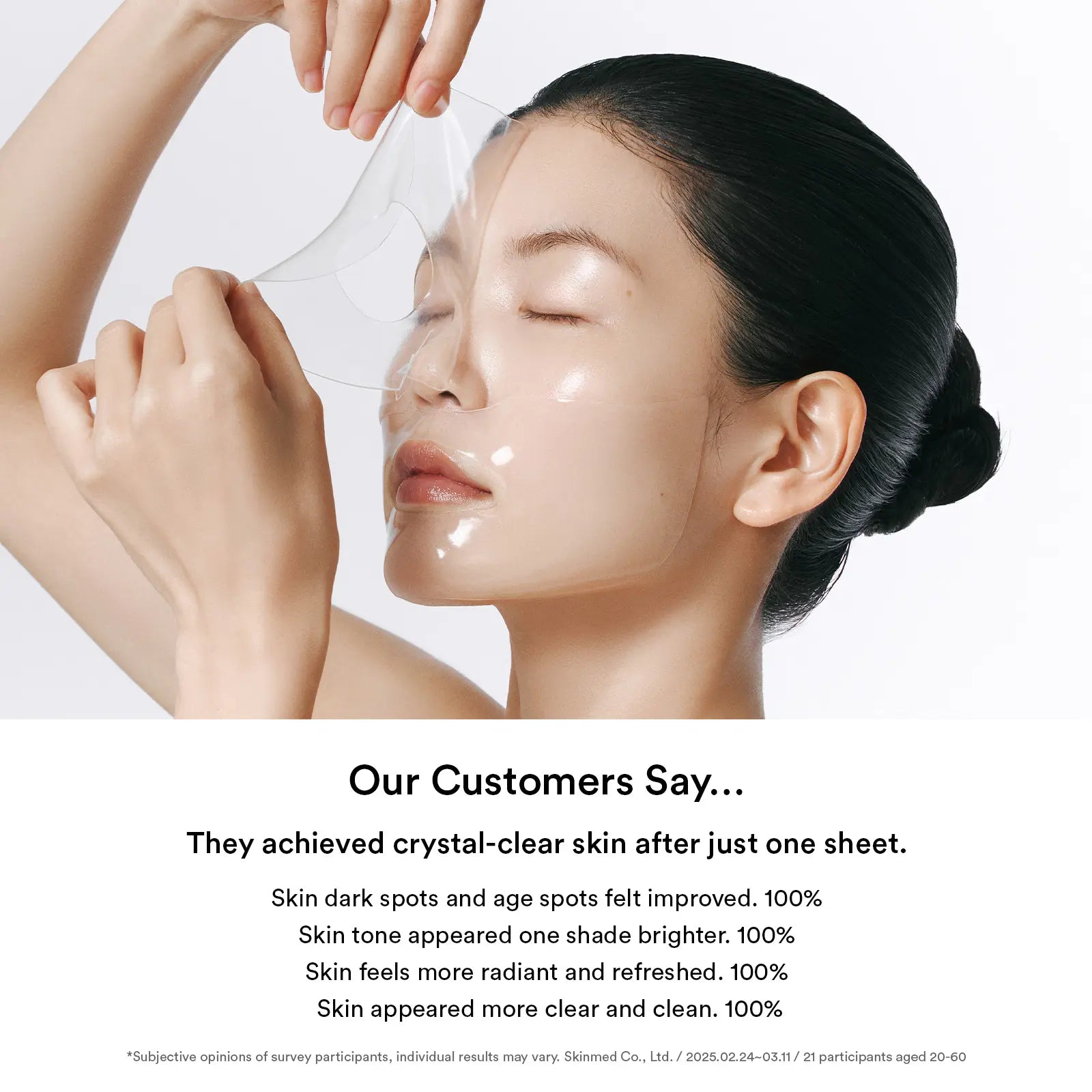[Abib Official] Glow Collagen Mask Glutathione Film (4P) L Brightening Film Mask