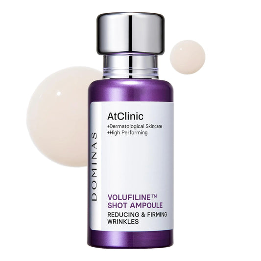DOMINAS Atclinic Volufiline Wrinkle Shot Serum with 5% Volufiline & E-PDRN for Korean Skin Repair Reducing Wrinkles in 2 Weeks