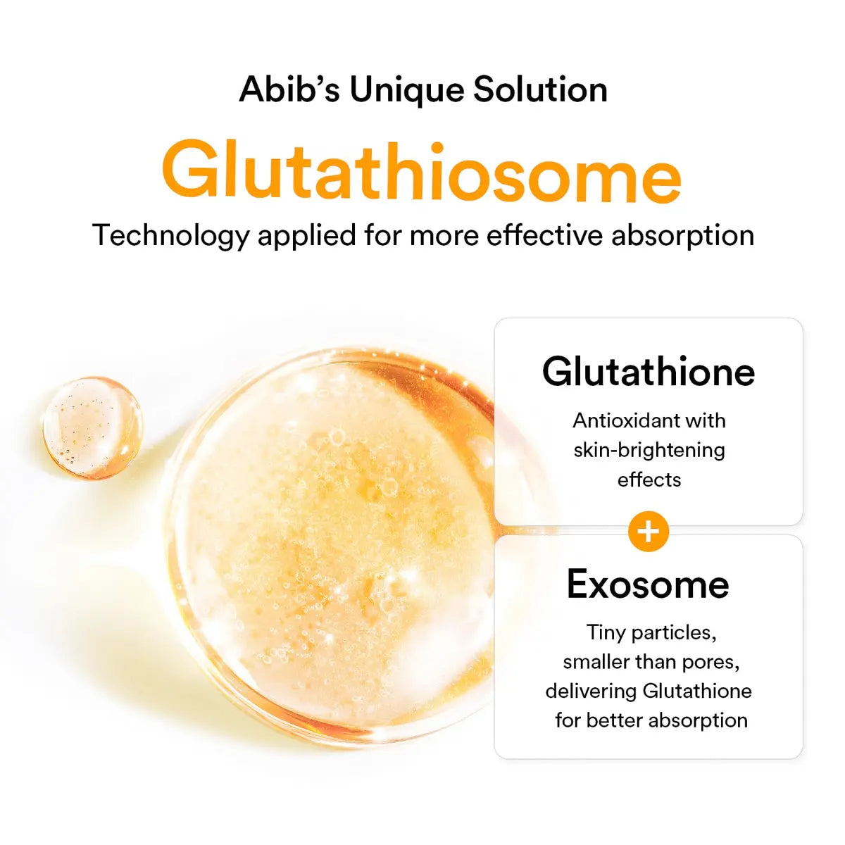 Abib - Glutathiosome Dark Spot Serum Vita Drop 50Ml | CLINICALLY PROVEN to BRIGHTEN HYPERPIGMENTATION in 3 DAYS, KOREAN SKINCARE
