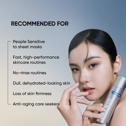 SAYNID PDRN Revitalizing CO2 Bubble Serum Mask | Fast-Absorbing Bubble Texture | Instant Glow, Skin Barrier Repair & Deep Hydration | Lightweight High Moisture Korean Skincare, 60Ml / 2.02 Fl Oz