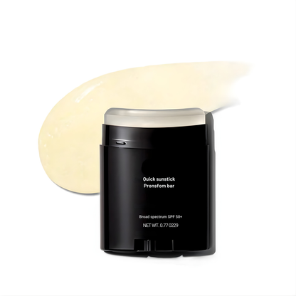 Quick Sunstick SPF 50+ | Glowing Skin Sunscreen Stick with Centella & Aloe | Portable, Hydrating & Soothing Sun Protection
