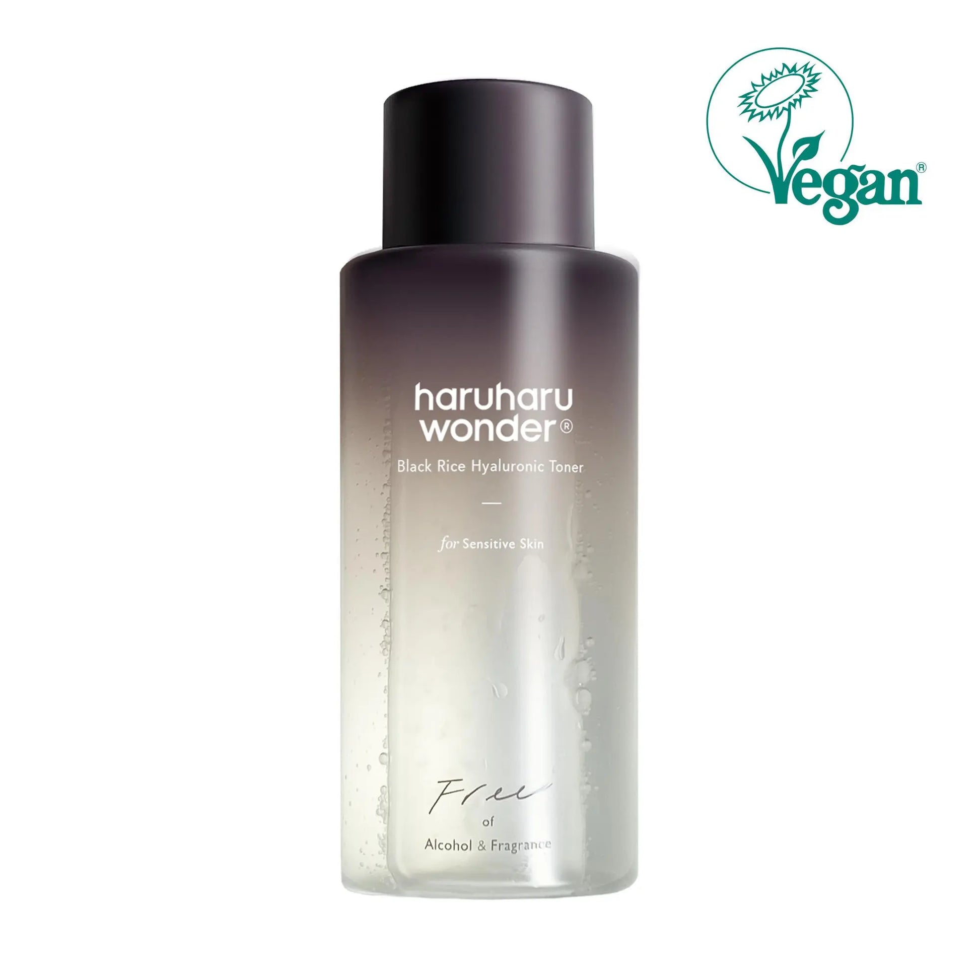 HARUHARU WONDER Black Rice Hyaluronic Toner for Sensitive Skin Skincare Hypoallergenic
