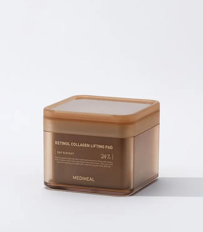 Mediheal Calming + Lifting Tonerpad Madecassoside Retinol Skin Selfcare Set Cleansing Skincare