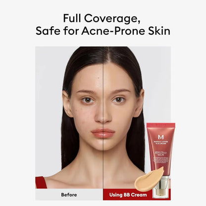 [MISSHA Official] M Perfect Cover BB Cream SPF 42 Pa+++(50Ml)