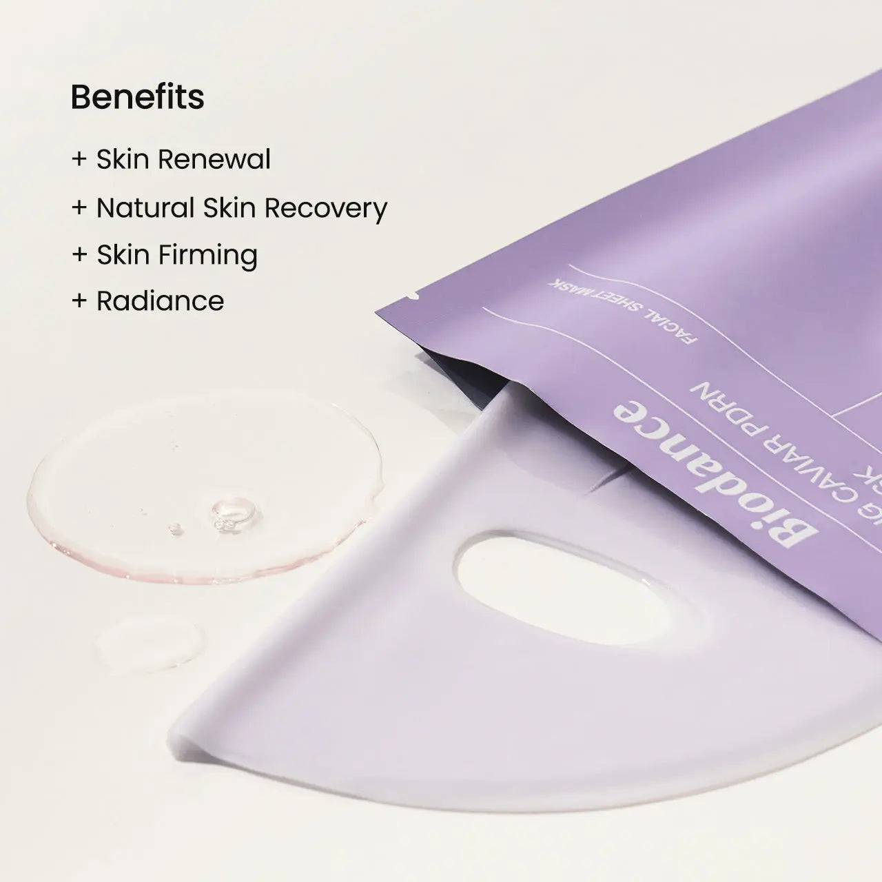 [Biodance Official] PDRN Sleeping Mask - Caviar & PDRN, Hydrogel Overnight Wrapping Mask, Deep Firming, Rejuvenating, Anti-Aging, Radiance, K-Beauty Skincare Mask, (4Ea) Deep Collagen Patch Face Care Products