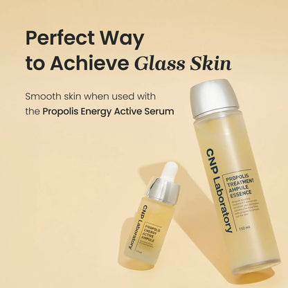 Honey Ceramide Toner - Propolis Treatment Ampule with Hyaluronic Acid, Ceramide & Centella Asiatica for Sensitive, Dry Skin, Repair Essence, Anti-Redness & Soothing Care, Korean Skincare for Radiant Complexion (150Ml / 5.07 Fl. Oz)