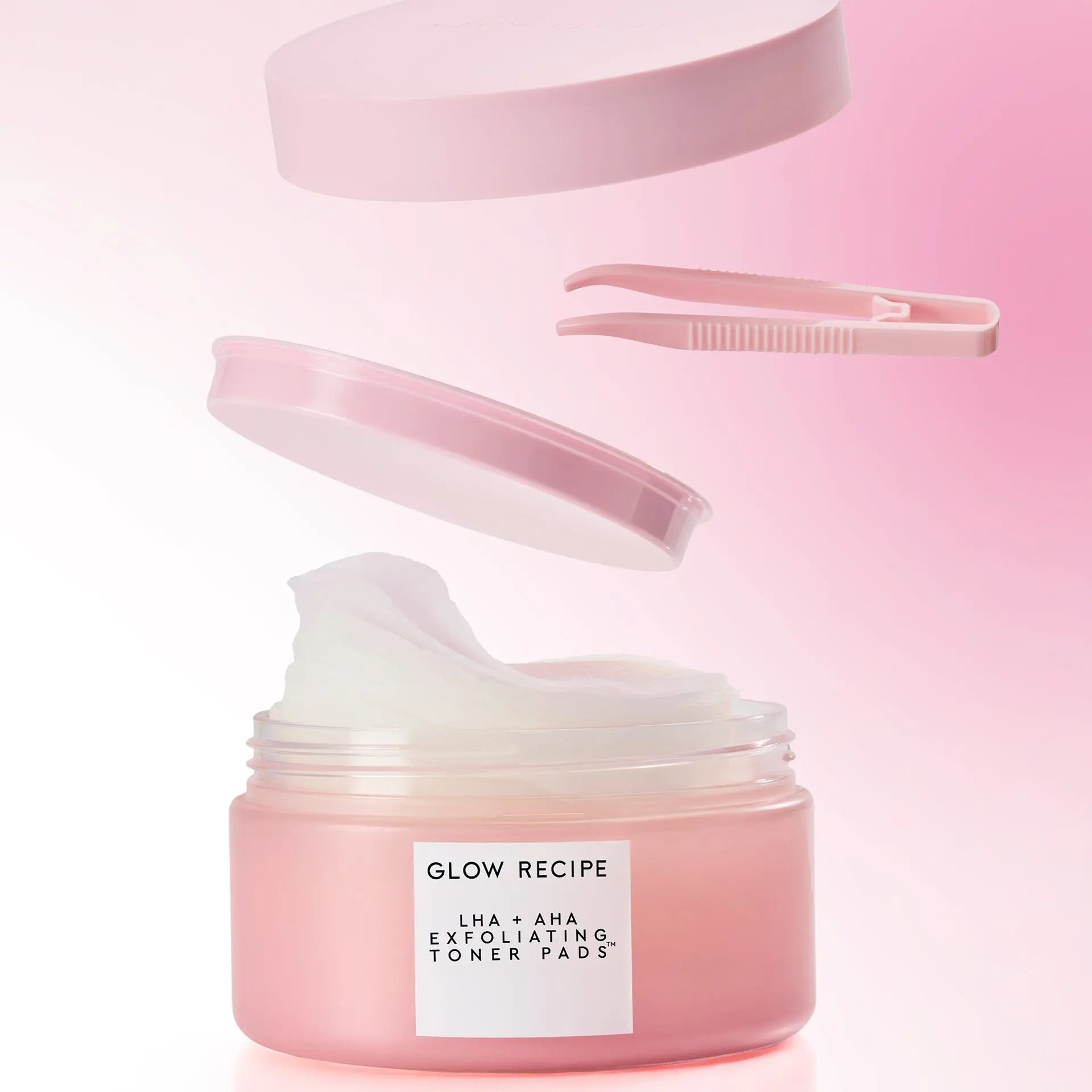 Glow Recipe LHA + AHA Korean Watermelon Toner Pads - Smoother Skin, Korean Facial, Skincare