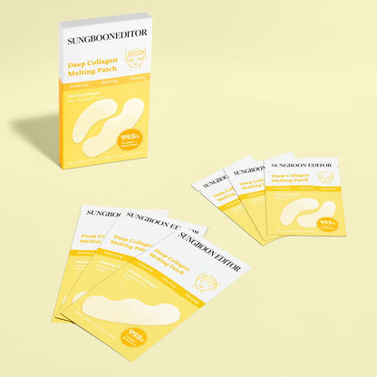 Sungboon Editor - Deep Collagen Melting Patch (6 Pcs) | 95% HIGH-CONCENTRATION DISSOLVABLE COLLAGEN PATCHES