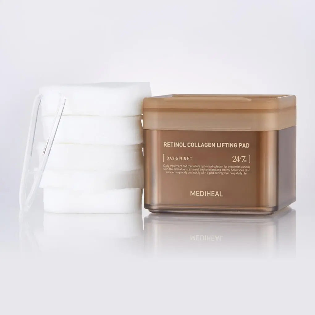 Mediheal Retinol Collagen Lifting Skincare Pad Facial Smoother