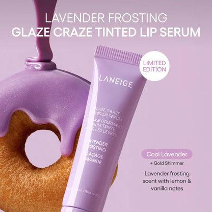 Laneige Glaze Craze Tinted Lip Serum Extension, Cool-Toned Shades, Limited Edition