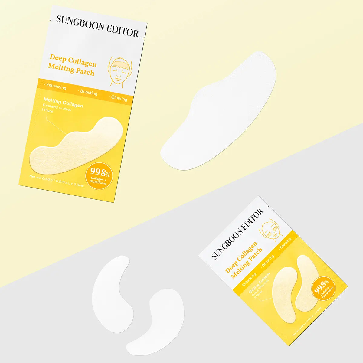 Sungboon Editor - Deep Collagen Melting Patch (6 Pcs) | 95% HIGH-CONCENTRATION DISSOLVABLE COLLAGEN PATCHES