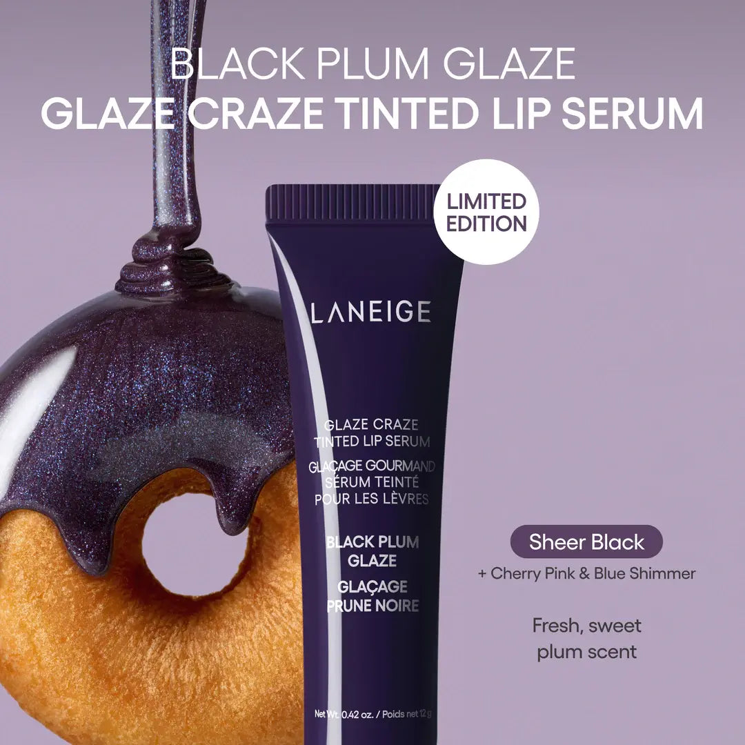 Laneige Glaze Craze Tinted Lip Serum Extension, Cool-Toned Shades, Limited Edition