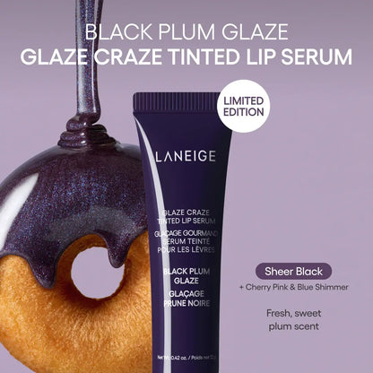 Laneige Glaze Craze Tinted Lip Serum Extension, Cool-Toned Shades, Limited Edition