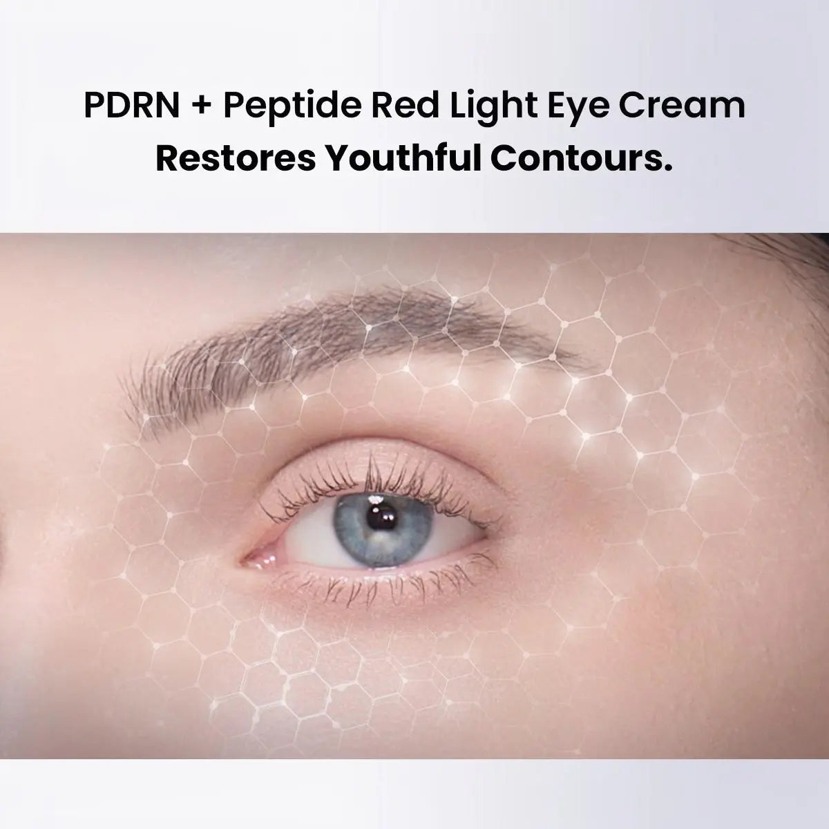 AMIRO-PDRN Red Light Eye Cream, Repairing Firming with PDRN Red Light Smooth - Radiant