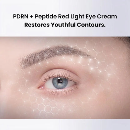 AMIRO-PDRN Red Light Eye Cream, Repairing Firming with PDRN Red Light Smooth - Radiant