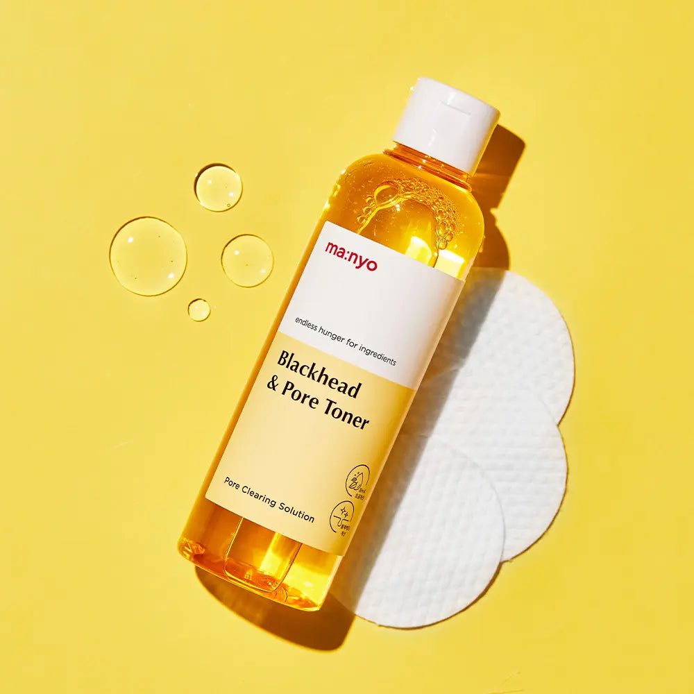 Ma:Nyo Blackhead & Pore Toner Skincare Exfoilating Exfoliant Bha