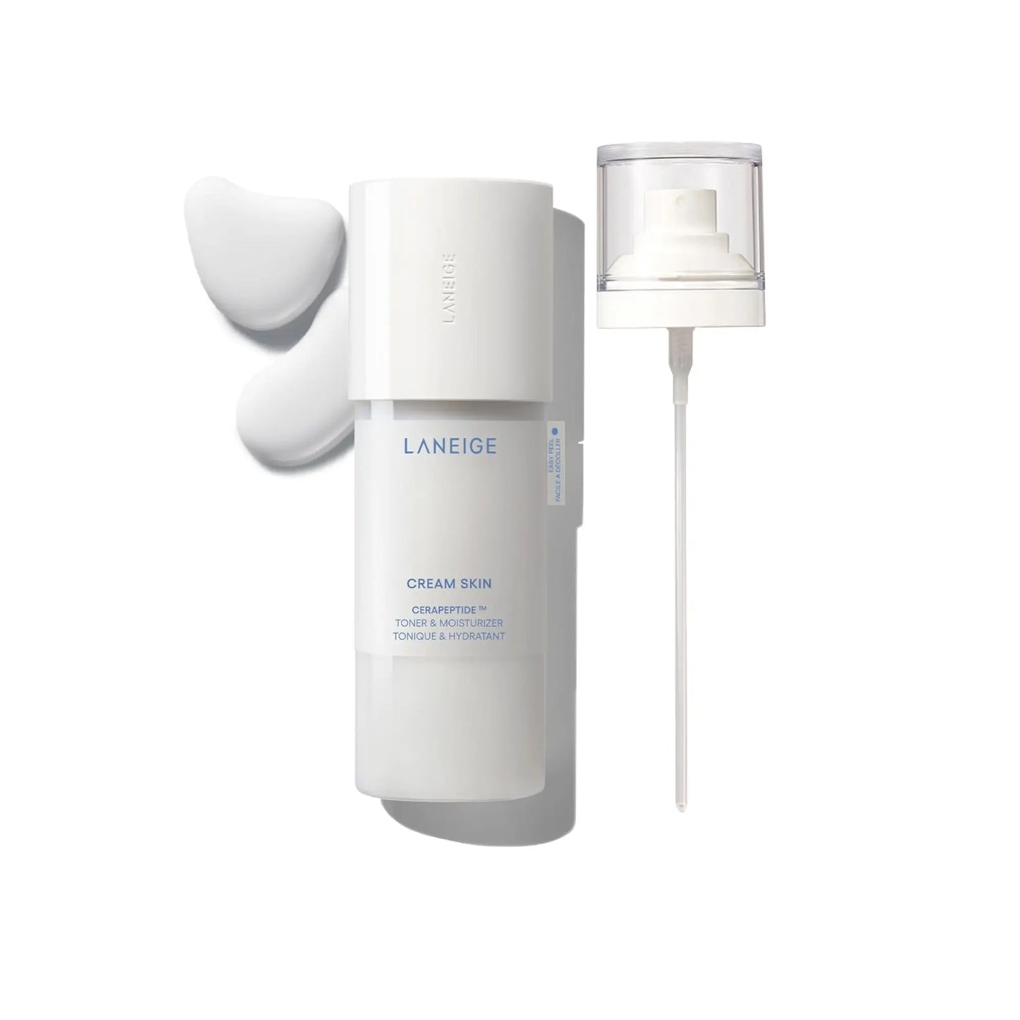 Laneige Cream Skin Toner + Mist Pump Duo, Skincare Bundle, Milky Toner, Korean Skincare, Hydrating, Lightweight Moisturizer