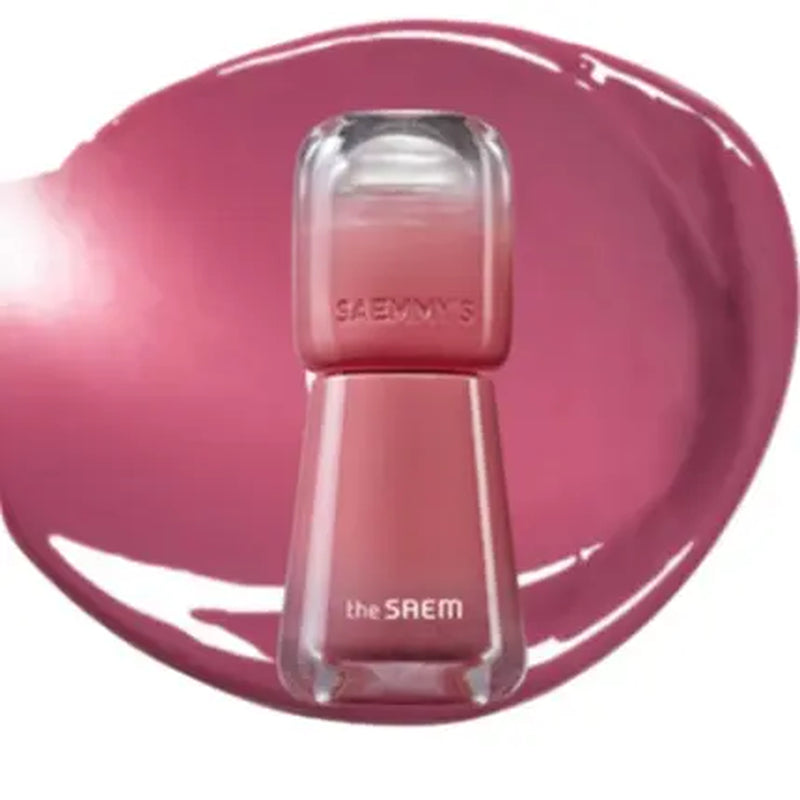THE SAEM Ade Shot Tint Korean Lip Tint Vibrant Color Palette, Long-Lasting Formula, Hydrating & Nourishing, Precise Applicator