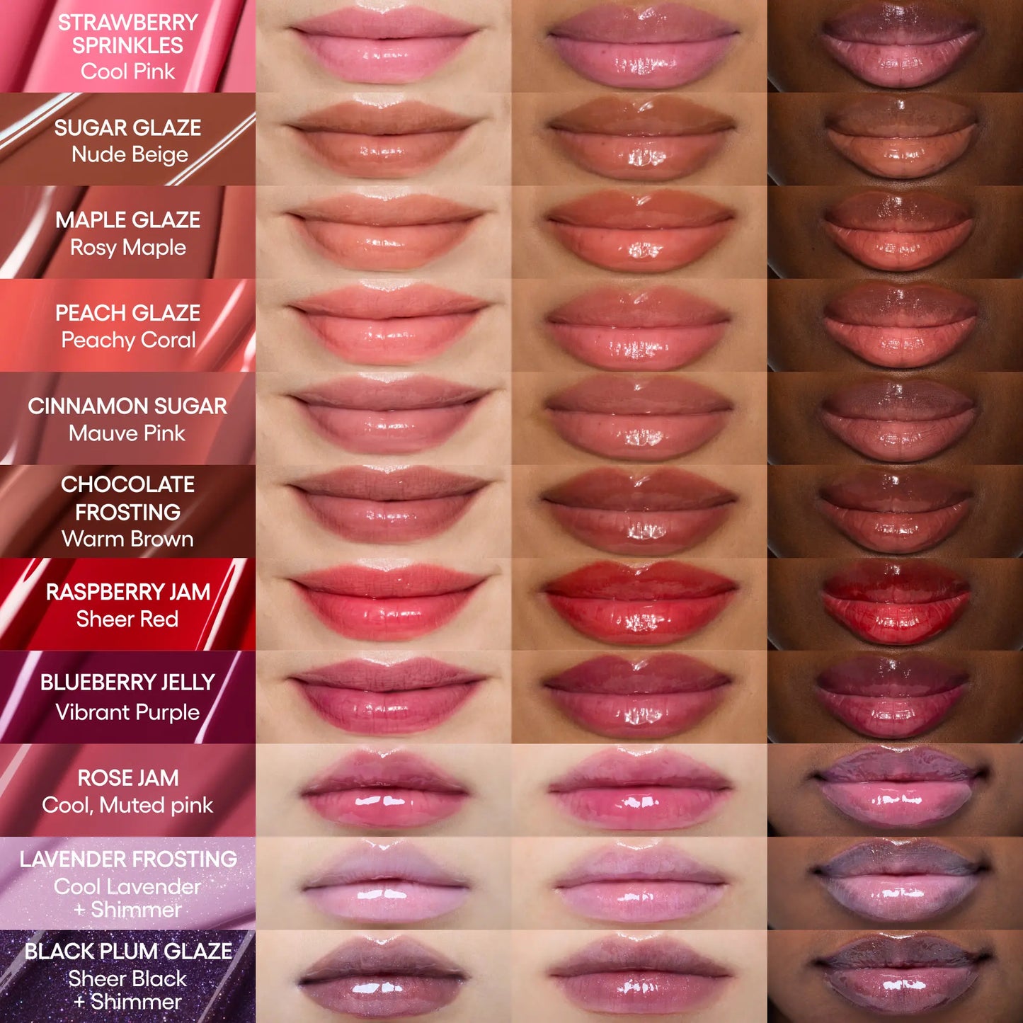 Laneige Glaze Craze Tinted Lip Serum Extension, Cool-Toned Shades, Limited Edition