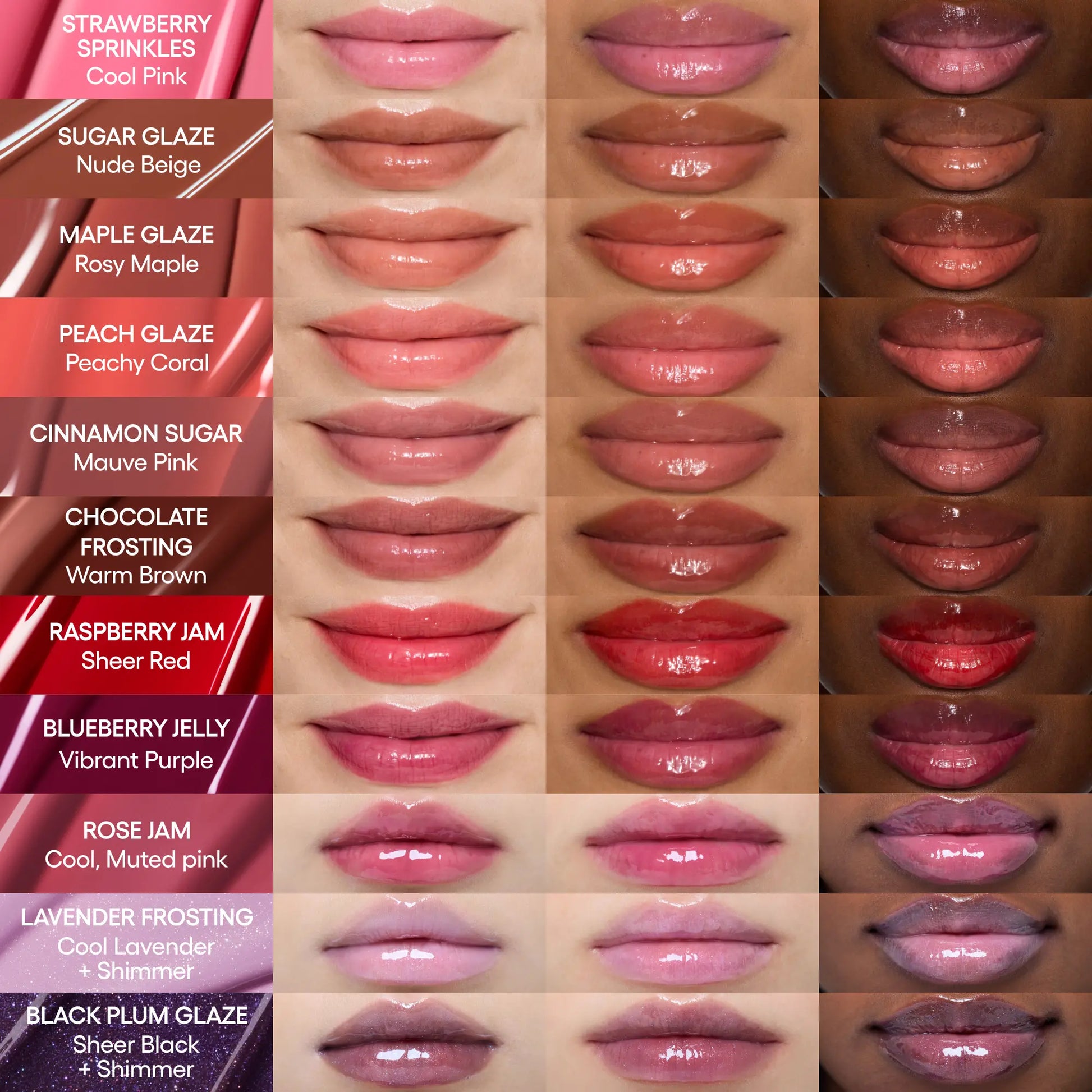 Laneige Glaze Craze Tinted Lip Serum Extension, Cool-Toned Shades, Limited Edition